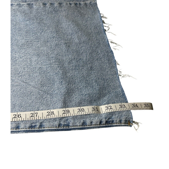 Forever 21 Jeans Women's 28 Light Blue Mid Rise Wide Leg Loose Fit Pants NWT - Picture 12 of 12